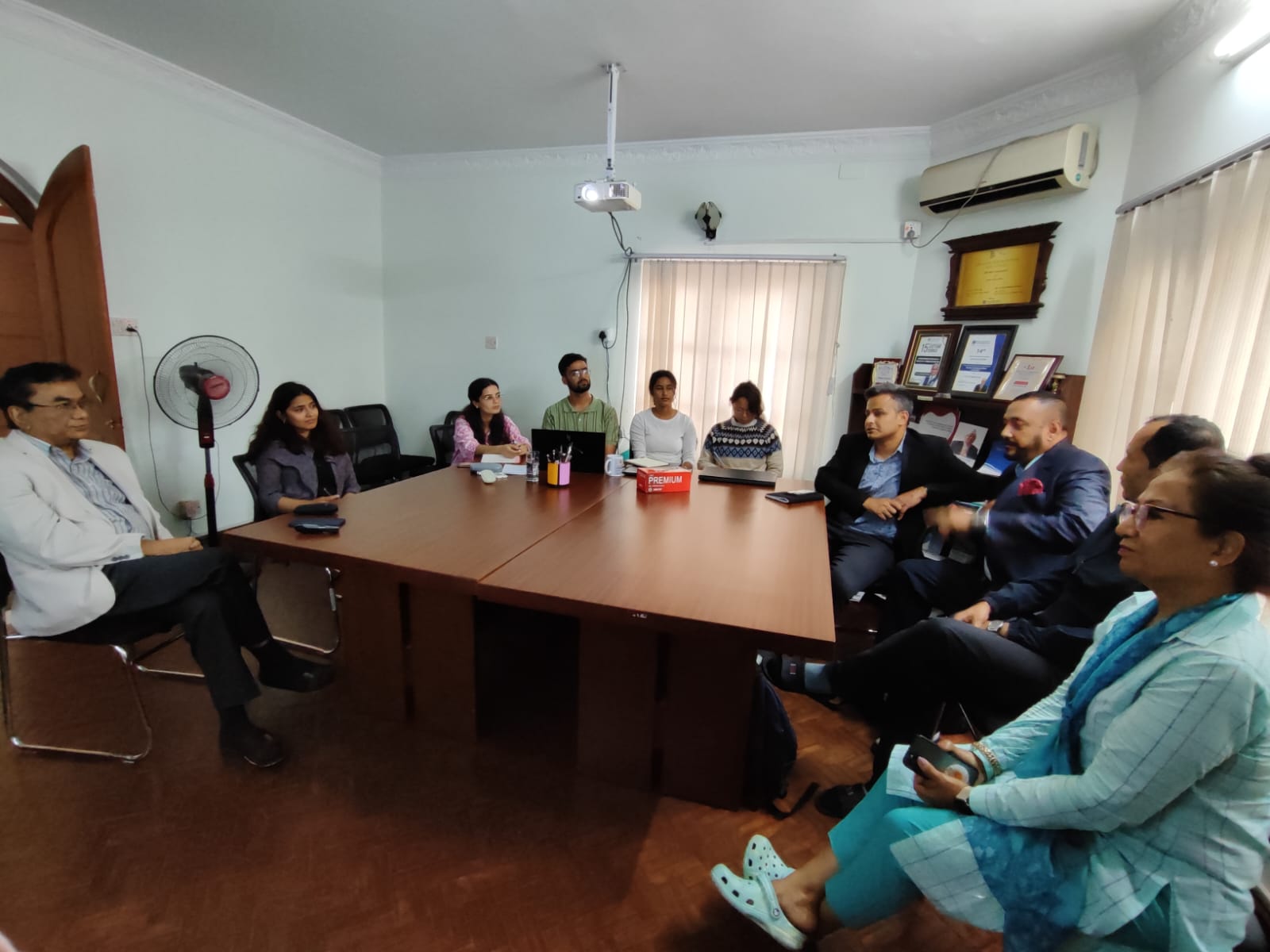 Discussion between NPHF, One Heart Nepal and Medic Nepal