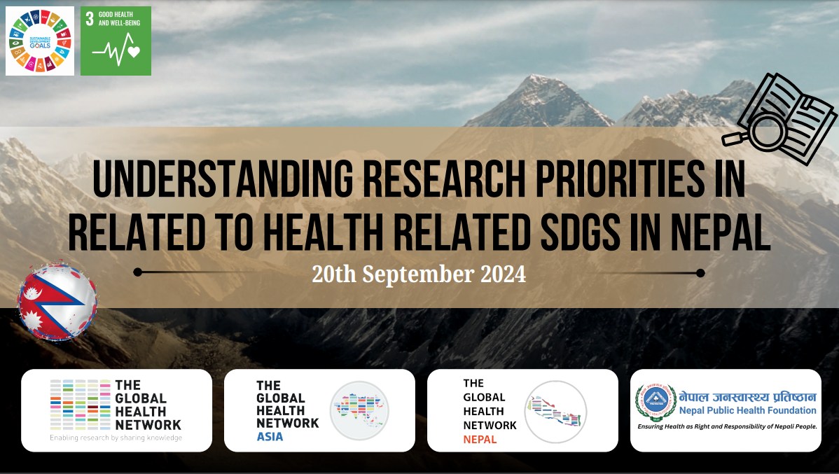 Seminar on “Understanding Research Priorities Related to Health SDGs in Nepal”